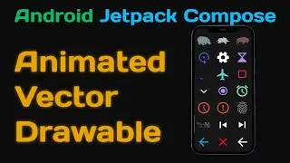 Android Jetpack Compose use Animated Vector Drawable
