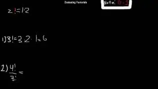 Evaluating Factorials - Lesson #13