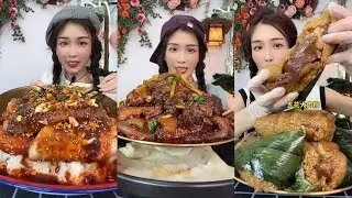 【ASMR】【MUKBANG】 DELICIOUS PORK BELLY 東坡肉 | EATING FOOD SHOW | CHINESE MUKBANG | 食べ | 吃播 LOVE EAT