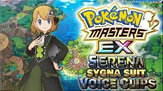 All Serena (Sygna Suit) Voice Clips &bull; Pok&eacute;mon Masters EX &bull; Voice Lines &bull; (Jackie Lastra) - ENGLISH