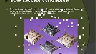 Custom Pillow Packaging Boxes Wholesale | Custom Packaging Pro