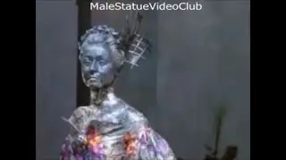 Transformation Of Woman Into Bronze Statue