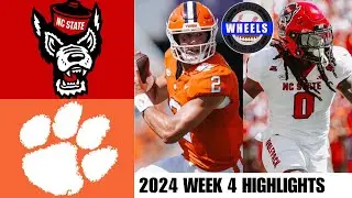 #21 Clemson vs NC State | Full Game Highlights | 2024 College Football Highlights