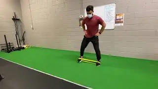 Lateral Band Walk with loop band
