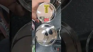 stainless steel C Thru canister #canister #dabba #storage #viralvideo