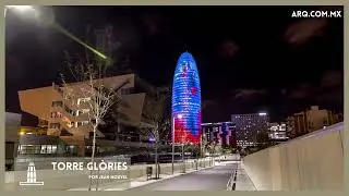 Torre Gl&ograve;ries anteriormente Torre Agbar