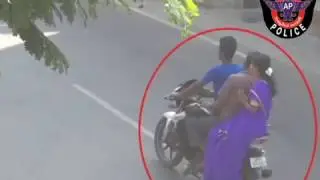 Eight different Examples | Visible Traffic VIOLATION | Caught By CCTV Cam | Tirupati Traffic Police