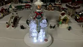 Animated Light & Sound Christmas Carolers Christmas Decoration