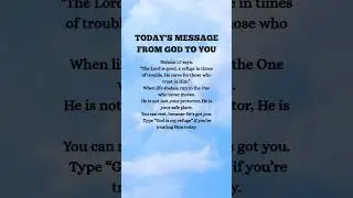 God's message for you today. #motivation #encouragement #quotes #godsays #foryou #viral #moodlifter