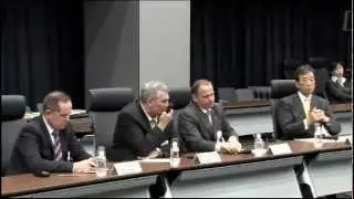 NAIIC/Jikocho Press conference after 7th Commission Mtg 2012/3/19