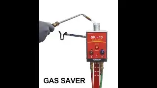Gas saver, Model no. SK-13 : Manual brazing equipment - SK Brazing #gassaver #torch #brazing