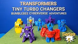 Transformers TINY TURBO CHANGERS Bumblebee Cyberverse Adventures Series 5