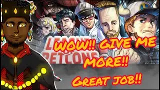 Necrit league of Retcons Reaction | ILLusion Of Art
