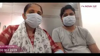 Mishra couples discussing on their #fertilityjourney at Nova IVF Fertility, Indore with Dr Kalyani
