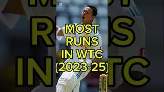 Most Runs in WTC25 #wtc25 #wtcfinal #joeroot #yashasvijaiswal #stevensmith  #kanewilliamson