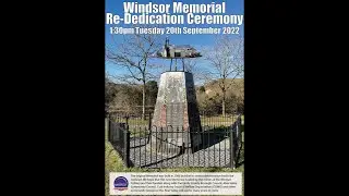 Windsor colliery rededication