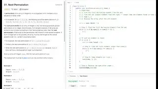 LeetCode: 31. Next Permutation (Golang & Java)