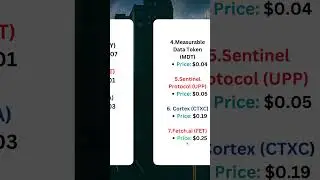 Top AI Penny Cryptocurrency #crypto #cryptocurrency