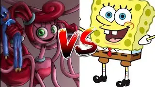 MOMMY LONG LEGS vs SPONGEBOB SQUAREPANTS COMPARING | POPPY PLAYTIME vs SPONGEBOB SQUAREPANTS 🔥🔥🔥🔥