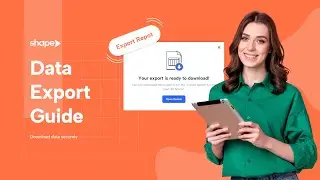 How to Export Data in Shape &mdash; CRM Training