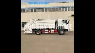 How Does A Garbage Truck Compactor Work？