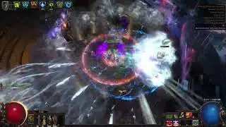 [POE 3.18] CWDT Scion - 216+ million DPS - Uber Maven released showcase