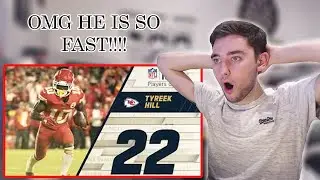 British Soccer Fan Reacts to Tyreek Hill - #22: Tyreek Hill WR, Chiefs | Top 100 NFL Players of 2020