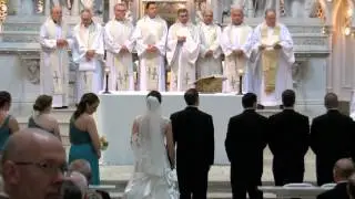 Jeffrey Ricchiuti / Rebecca Nunziato Wedding Mass: St. John the Evangelist Church, Schenectady, NY