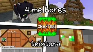4 boas texturas para o seu survival no crafting and building