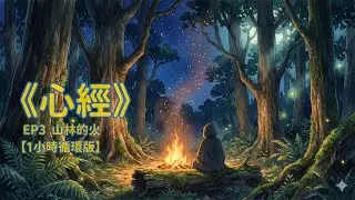 《心經》EP03 山林的火｜來自土地，上原始的震動｜吉卜力風動畫｜安搭焦慮、睏前冥想、揣轉來內心的平靜【4K】