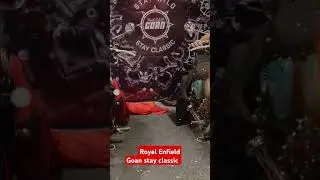 Royal Enfield Goan stay classic#automobile #royalenfield #shortvideos#bulletlover#rider
