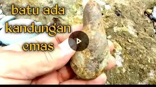 Tidak sembarang tempat lokasi batu badar emas ada 
