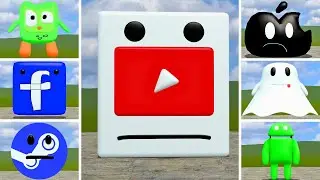 All Social Media 3D Memes Nextbot In Garry's Mod
