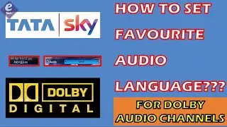 Tata Sky Audio Settings | Tata Sky Sound Settings | Dolby Audio Settings | Preferred Audio Settings