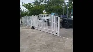 PPA JetFlex Slide Gate Operator | High-Speed Chain Drive on Aluminum Gate