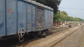 Freight Train Running Without Loco||Indian Gade Border To Bangladesh Darsona Border||Last Tarin.