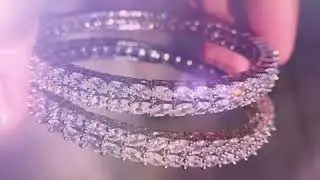 #jewellery #eramarkindia DOUBLE LINE MARQUIS DIAMOND BANGLES