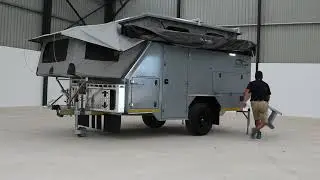 BUSH LAPA OFFROAD CARAVANS | RATEL 4 packing & closing my Bush Wing Bag