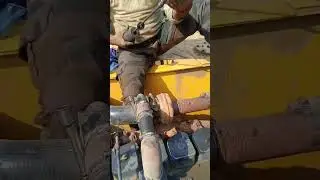 #Cummins #6BT Engine work simple trick  pinion aur pump ko kaise alag Karen only for 6bt #Euro 2  