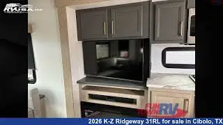 Marvelous 2026 K-Z Ridgeway 31RL Fifth Wheel RV For Sale in Cibolo, TX | RVUSA.com
