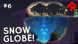 Snow Globe of Ice Monsters! | Let's play Starbound Safari Park ep 6