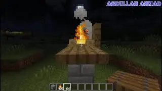 Smoking chimney in Minecraft