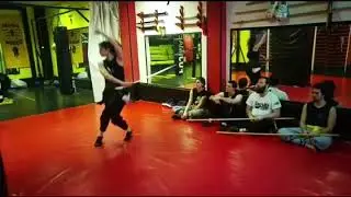 Entrenamiento de espada - Kung Fu en Madrid
