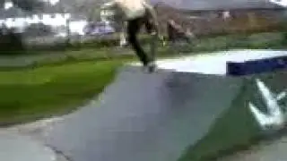 okehampton skatepark jack croft blunt to fakie