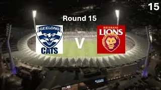 Last game before the mid-season bye! AFL 26 Coach Career Episode 15