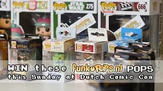 [CLOSED] Win Funkopops at Dutch Comic Con 2018 Winter Edition!