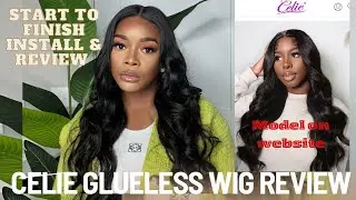 Celie Hair | Glueless Wig Review | Start To Finish Wig Review | Hair Review