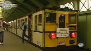 Abschied von den Kleinprofil-Altbauz&uuml;gen in Ost Berlin.