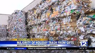 Christmas season brings influx of waste to landfills