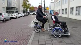 Rolstoelfiets VeloPlus getest door Irene en Francis